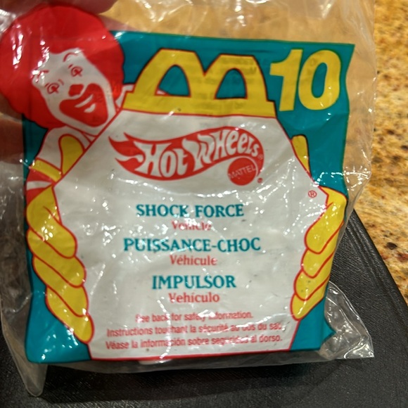 NWT🏎️SET OF 3 HAPPY MEAL CARS- TONKA BULLDOZER, HOT WHEELS SHOCK FORCE & TIGER - Picture 7 of 9